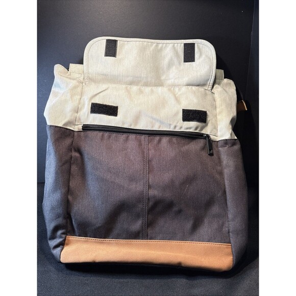 New Orvilly Laptop Tote Backpack Purse for Women Light & Dark Gray Great Bag - Picture 6 of 16